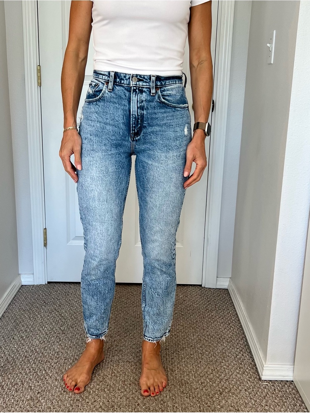 Abercrombie Acid Wash Skinny Jean